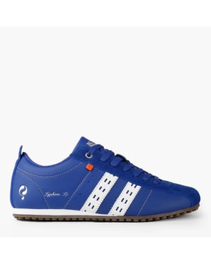 Q1905 Sneaker typhoon sp koningsblauw/wit