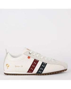 Q1905 Sneaker typhoon sp wit/rood-blauw