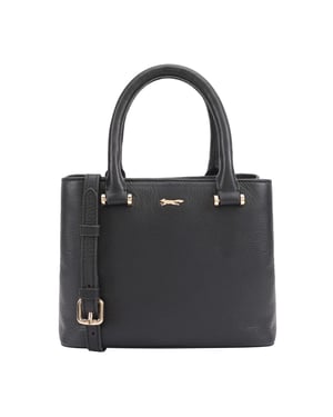 Pinka Black Leather Multi Way Bag