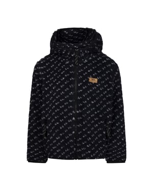 Trespass Barn Frax Full Zip Hoodie (Svart)
