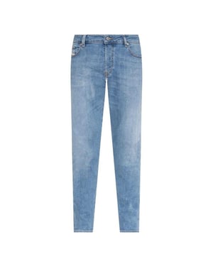 Diesel Heren D-Yennox Tapered Jeans (Lichtblauw)