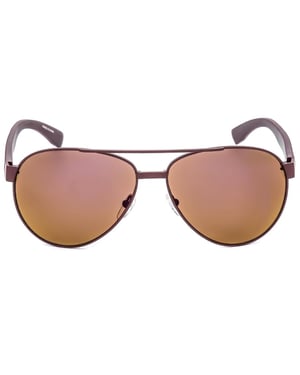 Lacoste Matte zonnebril heren (Bruin)