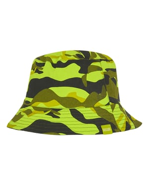 Regatta Kinder/Kinder Camouflage Omkeerbare Emmer Hoed (Grenoble groen/Nefriet groen)