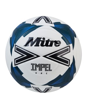 Mitre Impel One 2024 Football (White/Black/Blue)