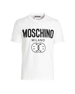 Moschino Uniseks T-Shirt voor volwassenen (Wit)