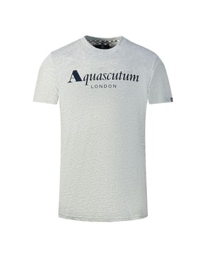 Aquascutum Heren Londen T-Shirt (Grijs)