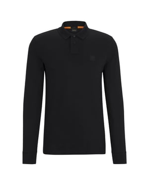 Boss Orange Passerby polo met lange mouwen