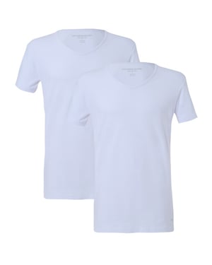 McGregor Premium stretch t-shirt 2-pack v-neck