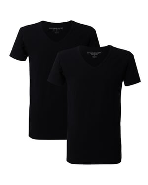 McGregor Premium stretch t-shirt 2-pack v-neck