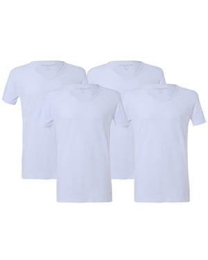 McGregor Premium stretch t-shirt 4-pack v-neck