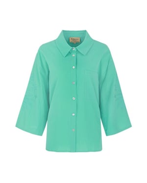 G-Maxx Blouse isaline pool blue