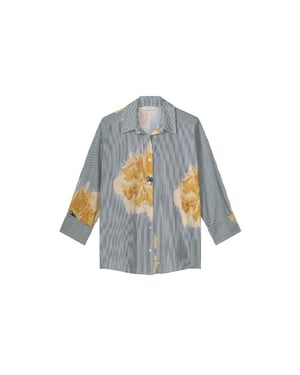 Summum 2s3239-12168 blouse flowers and stripes