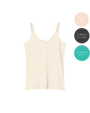 Summum Nice-3688 122 top reversible ivory