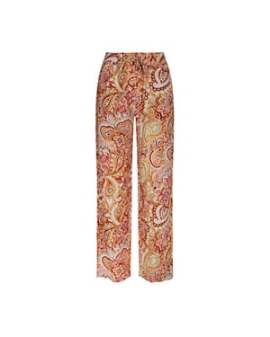 Elvira Collections Elvira broek elisa paisley orange