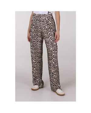 Jansen Amsterdam Romana broek wa429 long wide sand