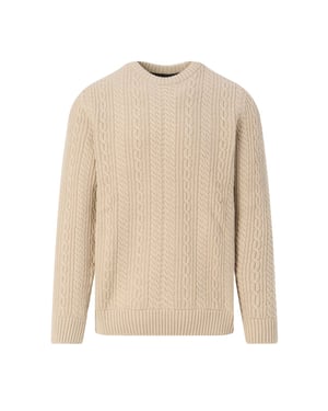 Barbour Lowfen trui ronde hals
