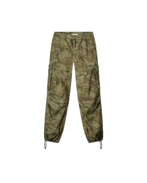Summum 4s2742-12021 loose cargo pant camou stretch