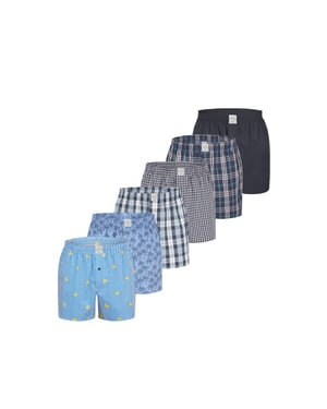 MG-1 Wijde kinder boxershorts jongens 6-pack d515k