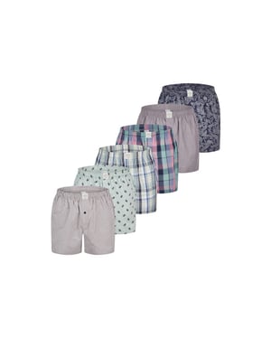 MG-1 Wijde kinder boxershorts jongens 6-pack d520k
