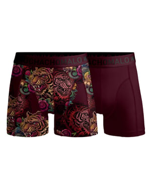 Muchachomalo Boys 2-pack boxer shorts print/solid