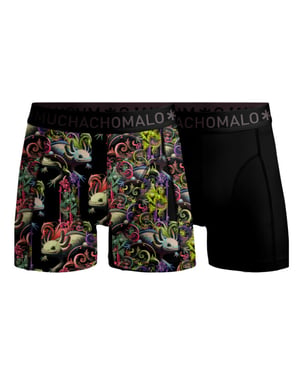 Muchachomalo Boys 2-pack boxer shorts print/solid
