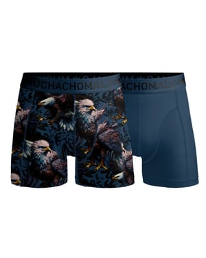 Muchachomalo Boys 2-pack boxer shorts print/solid