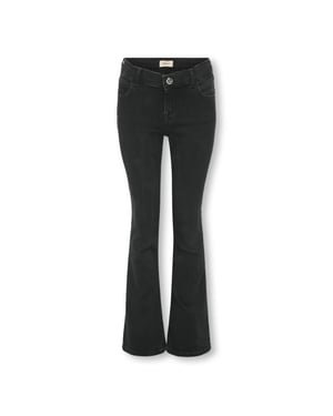 Only Kogblush mid flared dnm dia1099 black denim