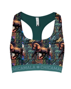 Muchachomalo Girls 1-pack racer back print