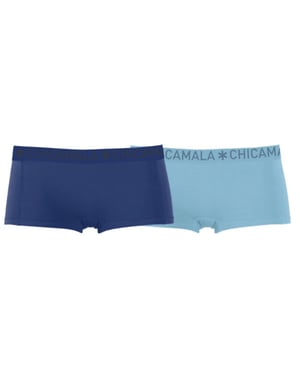 Muchachomalo Girls 2-pack boxer shorts solid