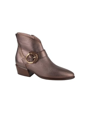 Hispanitas Phi254256 topo dames enkellaarzen gekleed