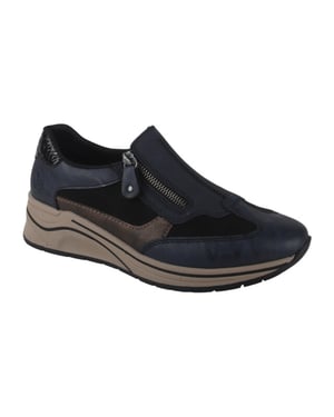 Rieker N9552-14 dames instappers sportief