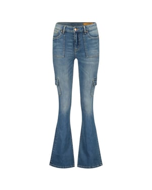 Raizzed Sunrise cargo blue denim