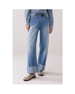 Summum 4s2840-5169 straight jeans vintage cotton