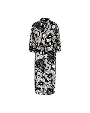 G-Maxx Jurk rana black/sand