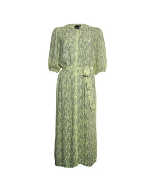 Poools Jurk 313242-l.khaki