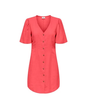 Jacqueline de Yong Say s/s linen shirt dress