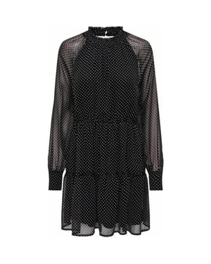 Only Onlisabella ls short highneck dress dessin