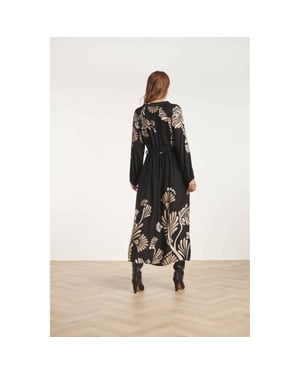 Smashed Lemon 24532 Dress Black - Sand