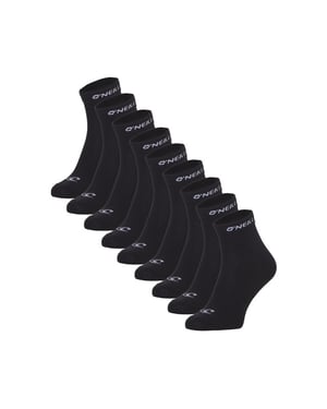 O'Neill Heren / dames enkelsokken quarter sokken 9-pack