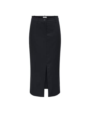 Jacqueline de Yong Jdyulrikke mw midi slit skirt pnt dessin