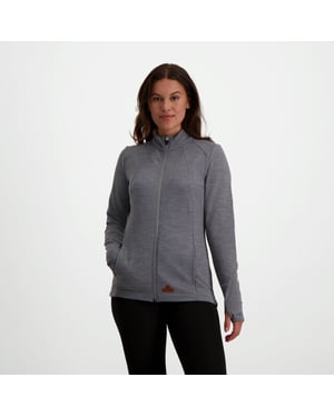 Nomad Merino dames woolblend vest | grey