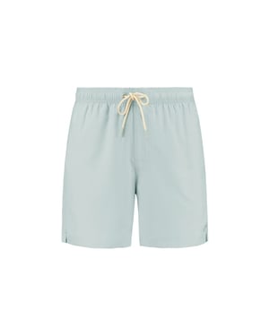 Shiwi Heren zwemshort mike 7" effen lichtgroen