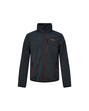 Nordberg jan fleece fleece sweater met rits heren -