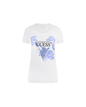 Guess Ss Cn Flower Triang T-shirt