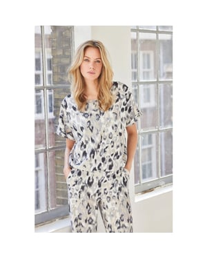 Helena Hart Top rose printo neo