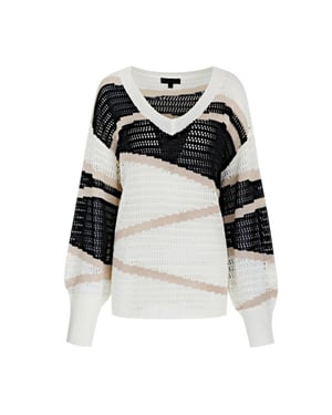 G-Maxx Trui karter black/offwhite