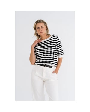 Maicazz Nayara-trui offwhite/black su25.70.207