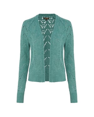 King Louie Blanca cardi orcia vest 09827 smoke green
