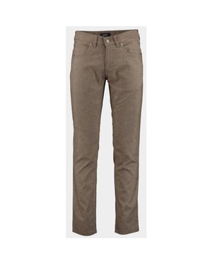Gardeur Katoenen 5-pocket hose 5-pocket modern fit bill-3 411531/1018