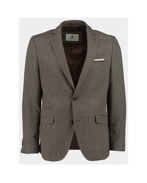 Bos Bright Blue Colbert heleen jacket drop 7,5 243037he40bo/820 sand